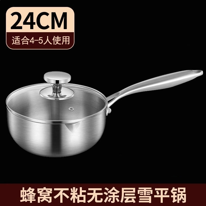 24CM 蜂窩不粘鍋【帶蓋】