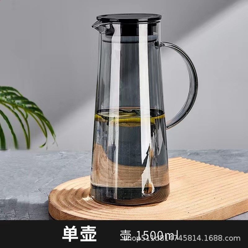 北歐耐高溫冷水壺杯子高硼矽茶具喝水杯家用水具大容量高顏值-規格圖5