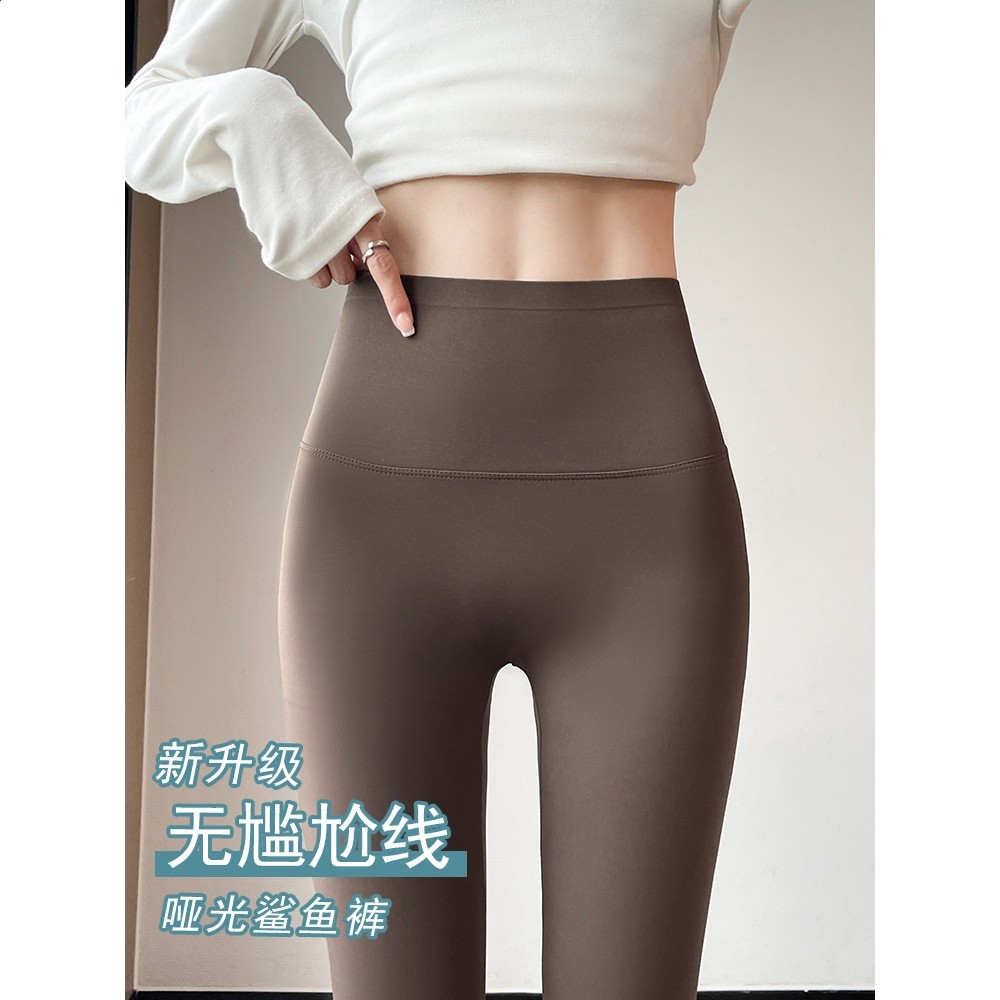 鯊魚褲女外穿2026新款春夏薄款高腰收腹提臀健身瑜伽褲緊身打底褲-細節圖2