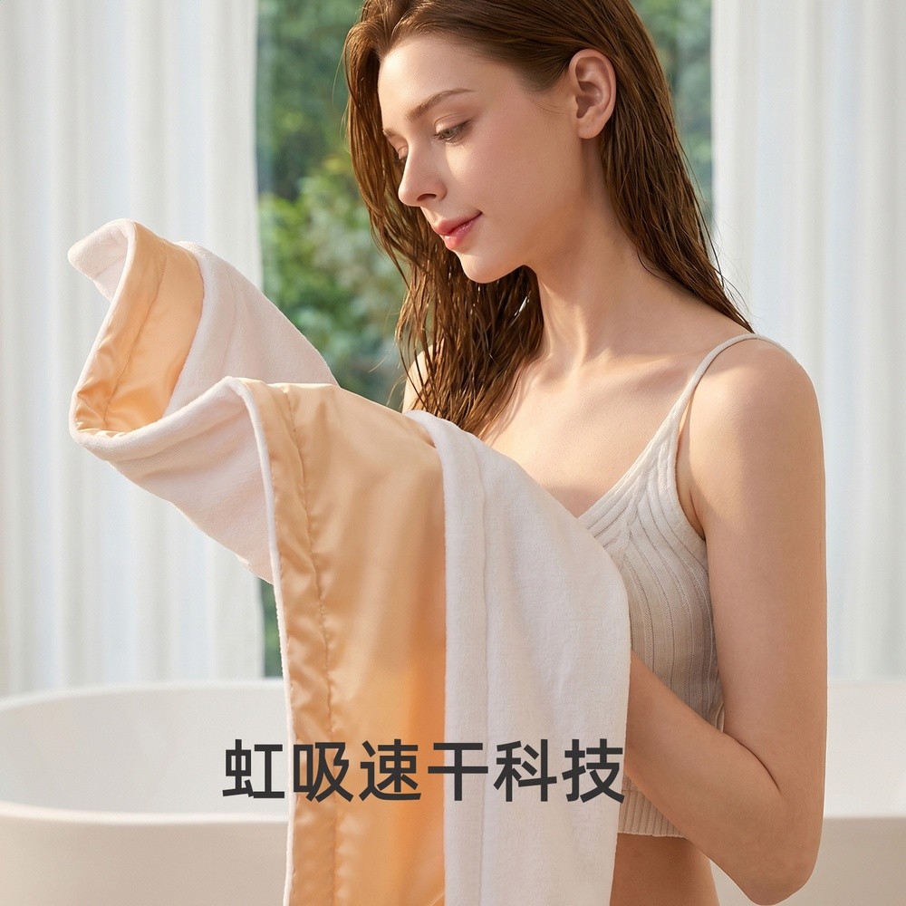 毛毛雨超細纖維乾髮帽女新款一片式包頭巾仿絲綢教師節高階禮盒裝-細節圖4