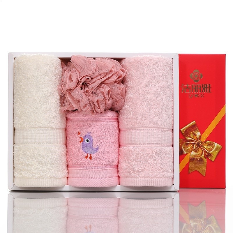 潔麗雅純棉毛巾禮盒套裝婚慶滿月喬遷伴手禮員工福利公司團購毛巾-規格圖5