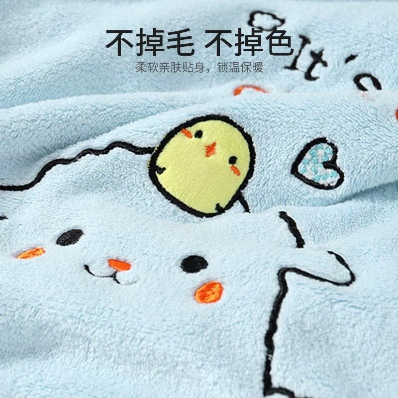 兒童浴巾斗篷速乾吸水連帽浴袍嬰兒游泳洗澡大童寶寶嬰兒吸水浴巾-細節圖3