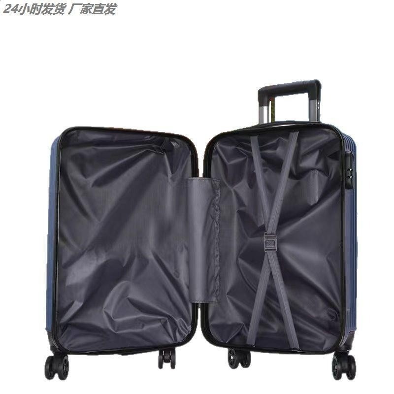 拉桿箱行李箱20寸拉鍊旅行箱商務旅行登機箱萬向輪靜音行李箱-細節圖4