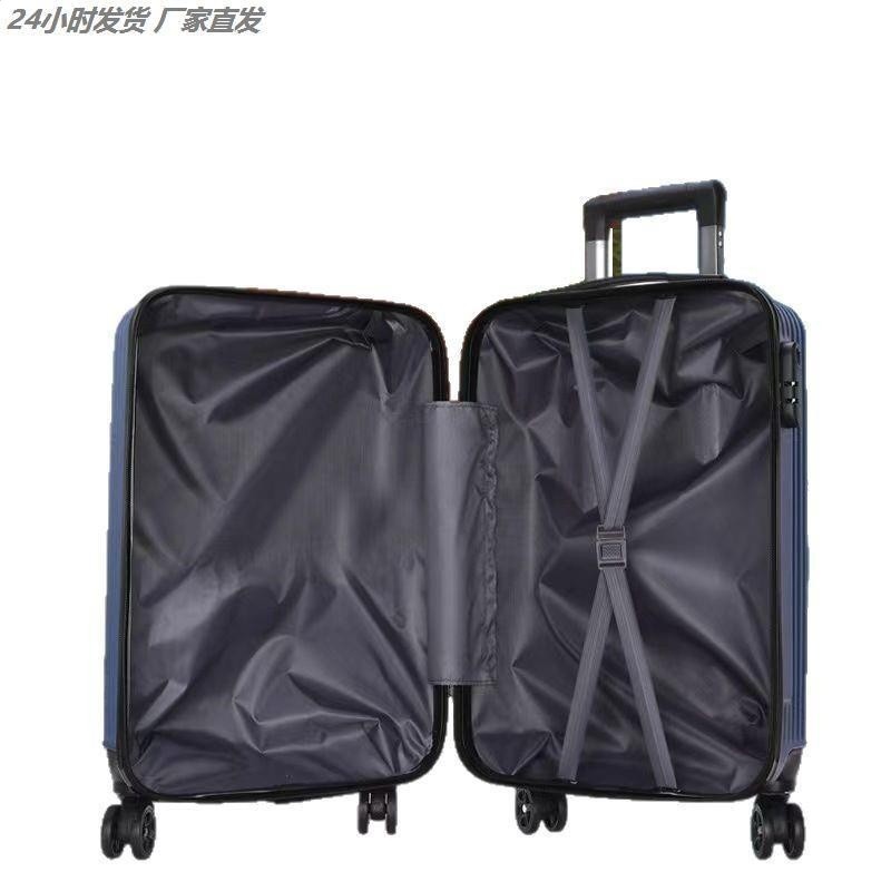 拉桿箱行李箱20寸拉鍊旅行箱商務旅行登機箱萬向輪靜音行李箱-細節圖3