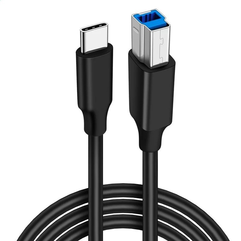 高速Type-C3.1轉3.0b公USB方口印表機BM硬碟盒讀取傳輸資料連線線-細節圖5