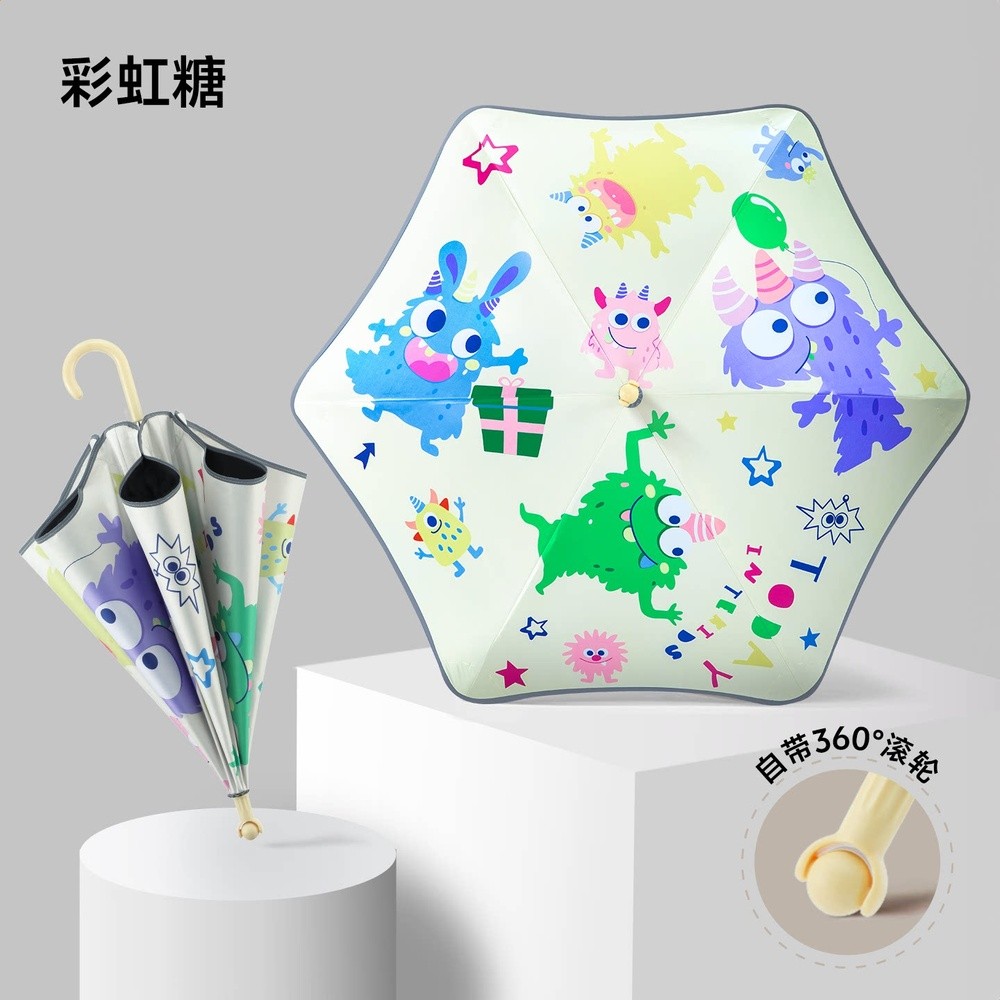 彩虹糖【安全圓角+趣味滾輪+質保一年】