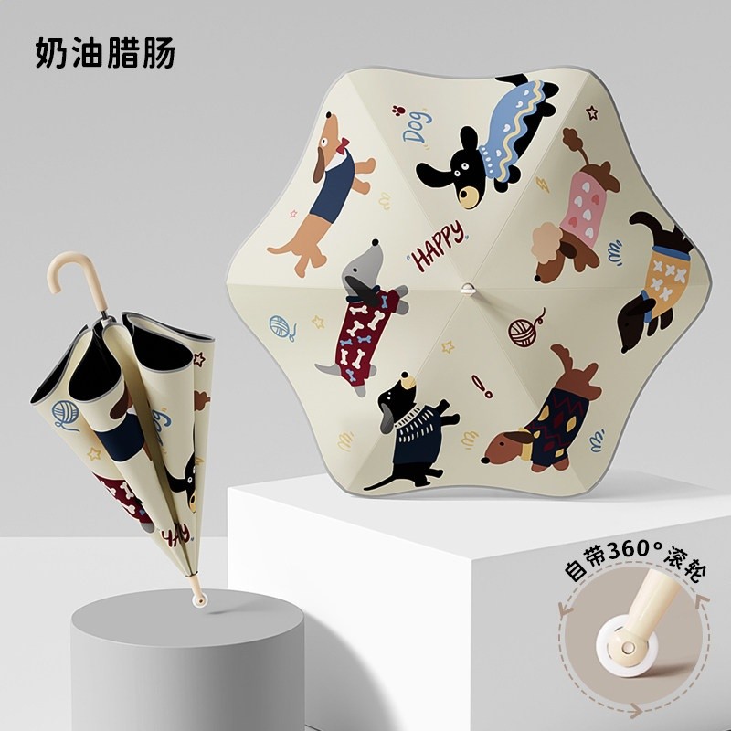 奶油臘腸【安全圓角+趣味滾輪+質保一年】