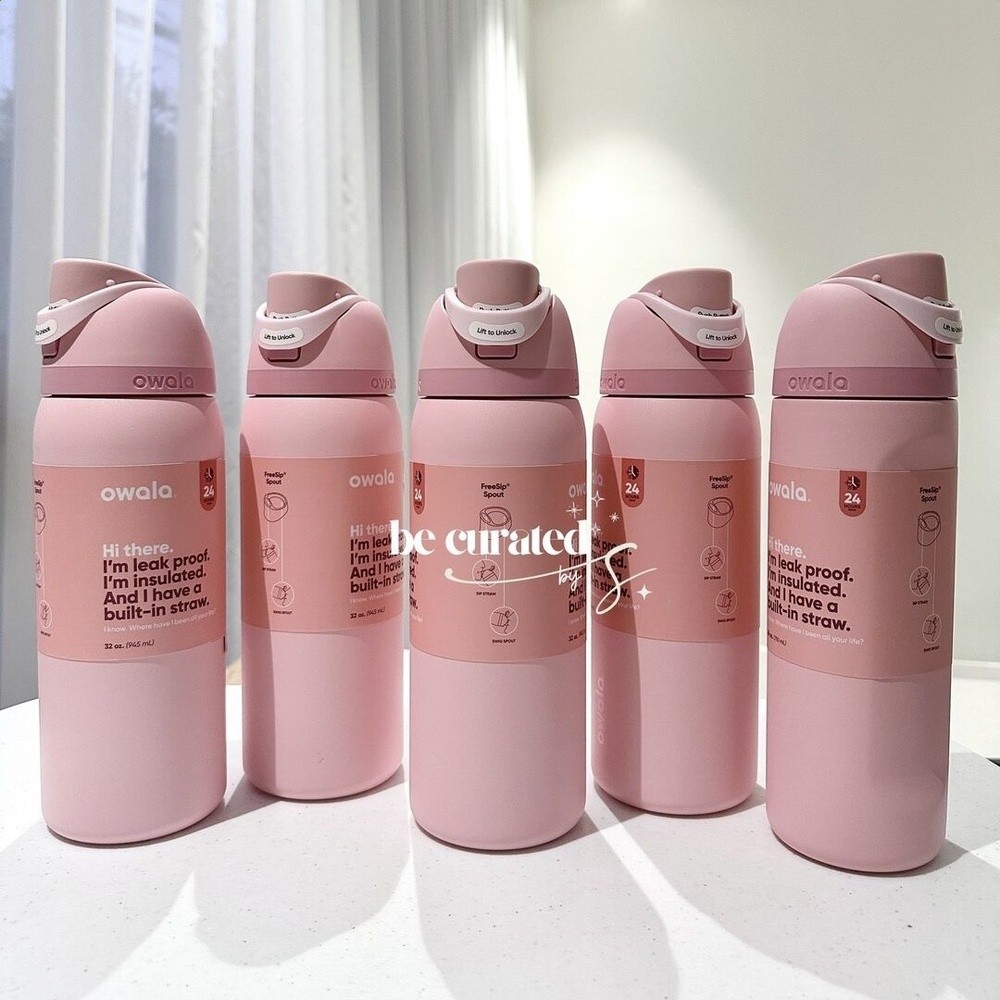 Owala FreeSip 32oz24oz雙飲北美網紅保溫杯運動水杯吸管直飲杯-細節圖5