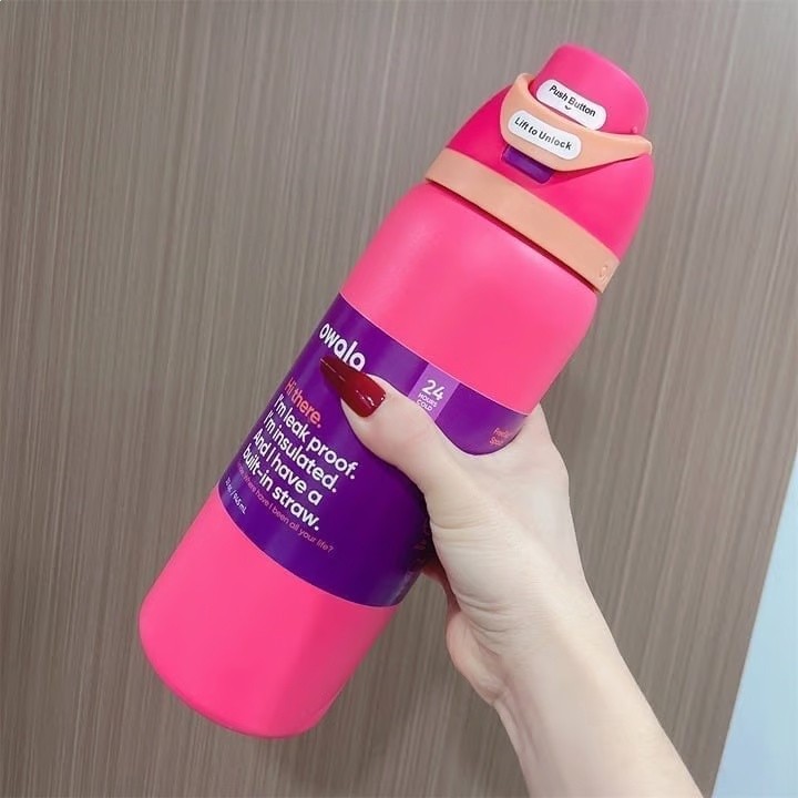 Owala FreeSip 32oz24oz雙飲北美網紅保溫杯運動水杯吸管直飲杯-規格圖5