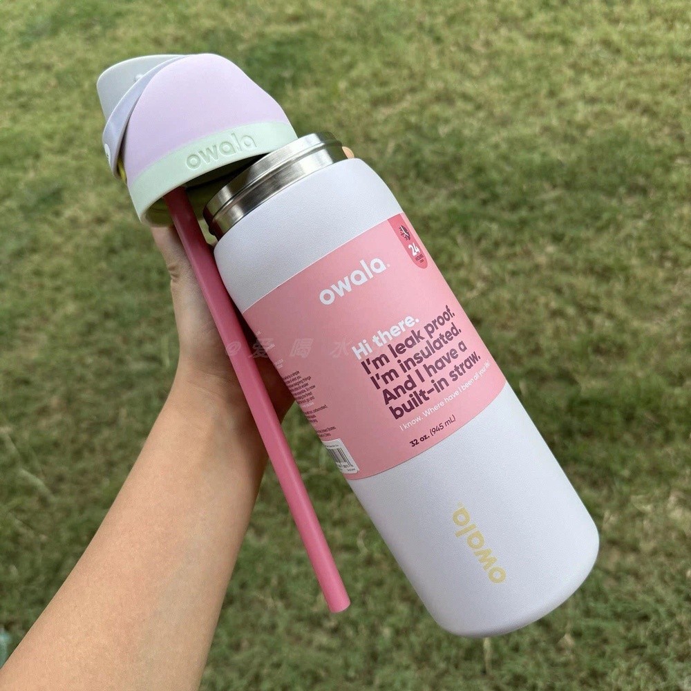 Owala FreeSip 32oz24oz雙飲北美網紅保溫杯運動水杯吸管直飲杯-規格圖5