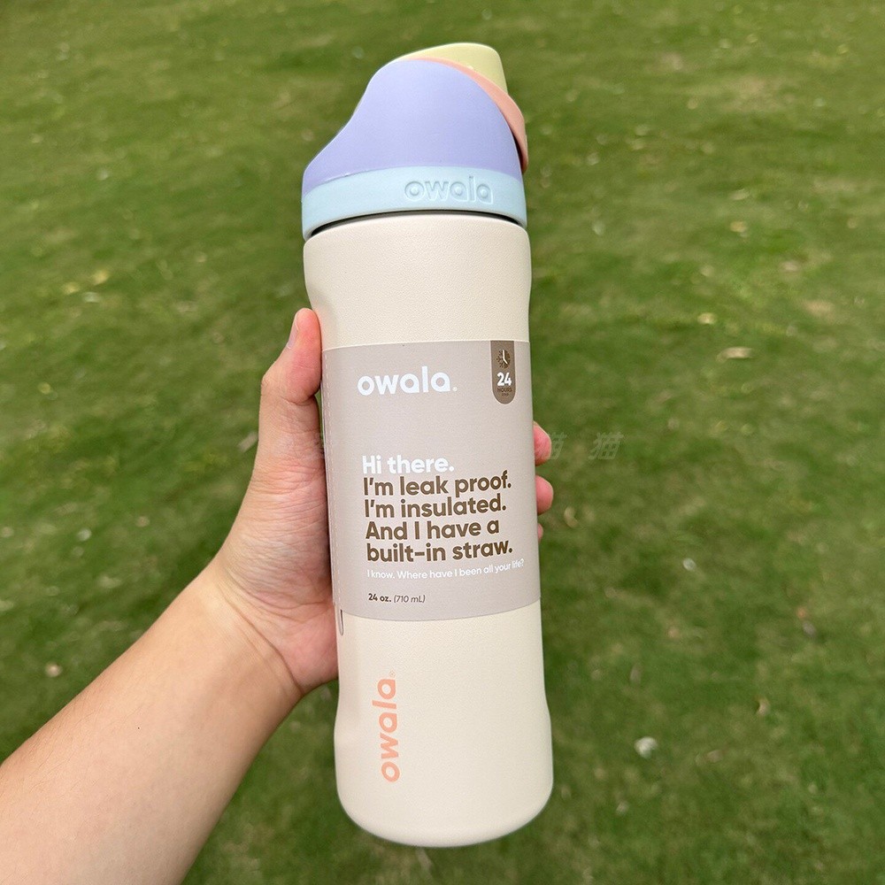 Owala FreeSip 32oz24oz雙飲北美網紅保溫杯運動水杯吸管直飲杯-規格圖5