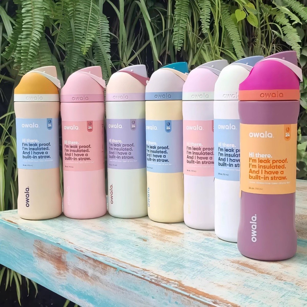 Owala FreeSip Insulated Stainless Steel Water Bottle 24/32oz-細節圖4