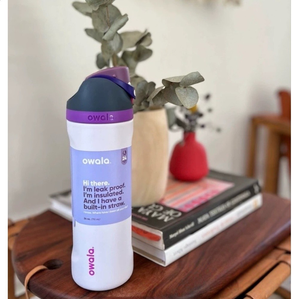 Owala FreeSip Insulated Stainless Steel Water Bottle 24/32oz-規格圖5