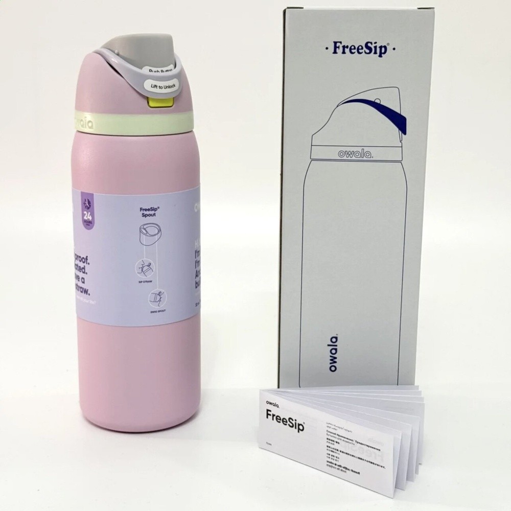 Owala FreeSip Insulated Stainless Steel Water Bottle 24/32oz-規格圖5