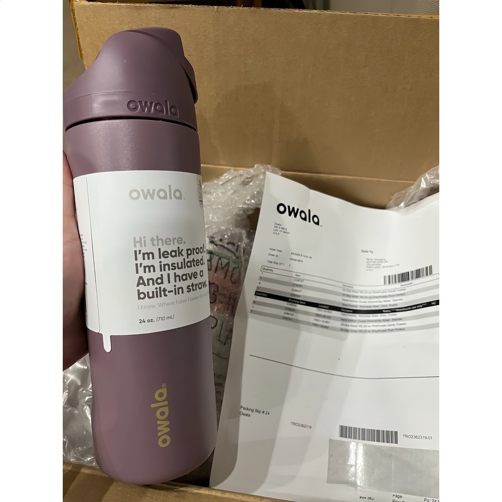 Owala FreeSip Insulated Stainless Steel Water Bottle 24/32oz-規格圖5