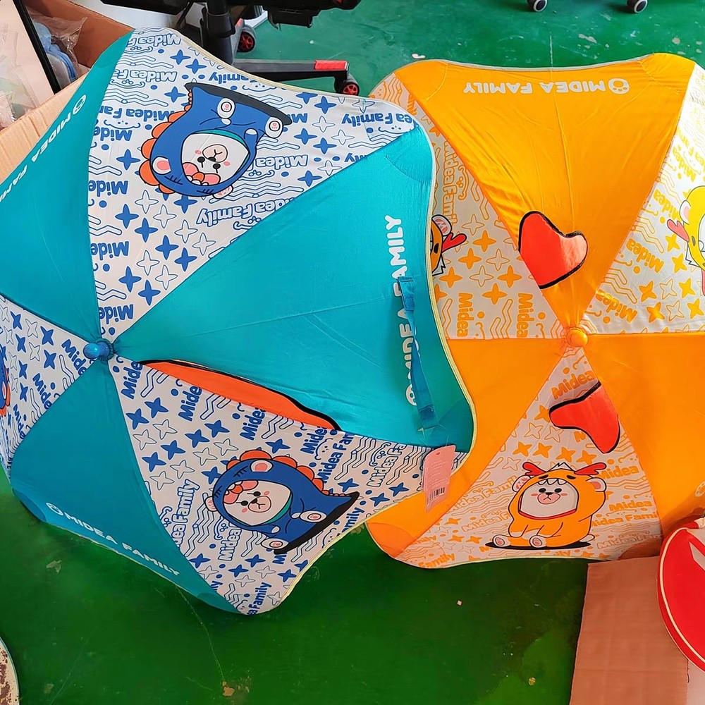 M*ideaFamliy熊小美兒童雨傘長柄傘幼兒園寶寶雨傘-細節圖2