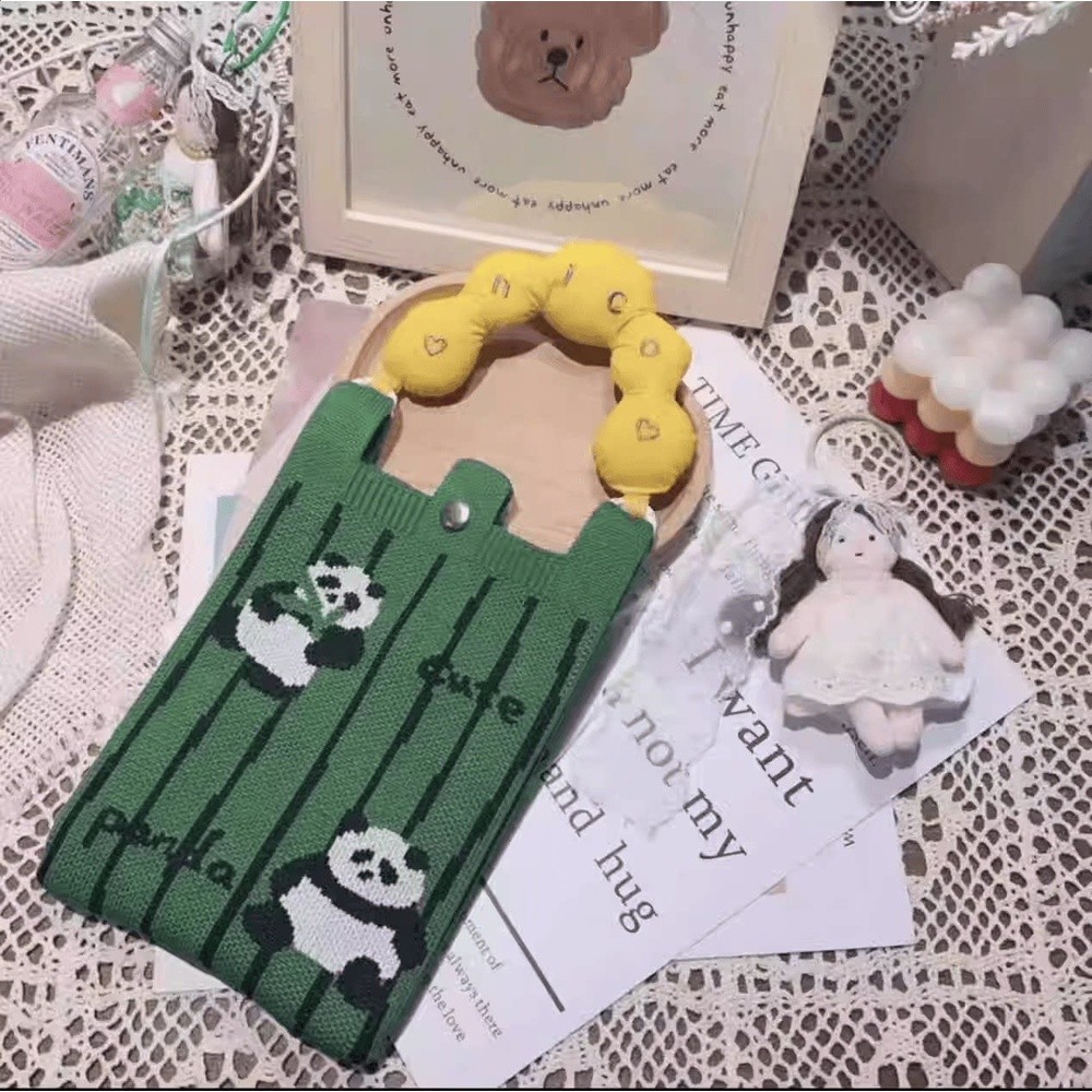 熊貓寶寶棕手提