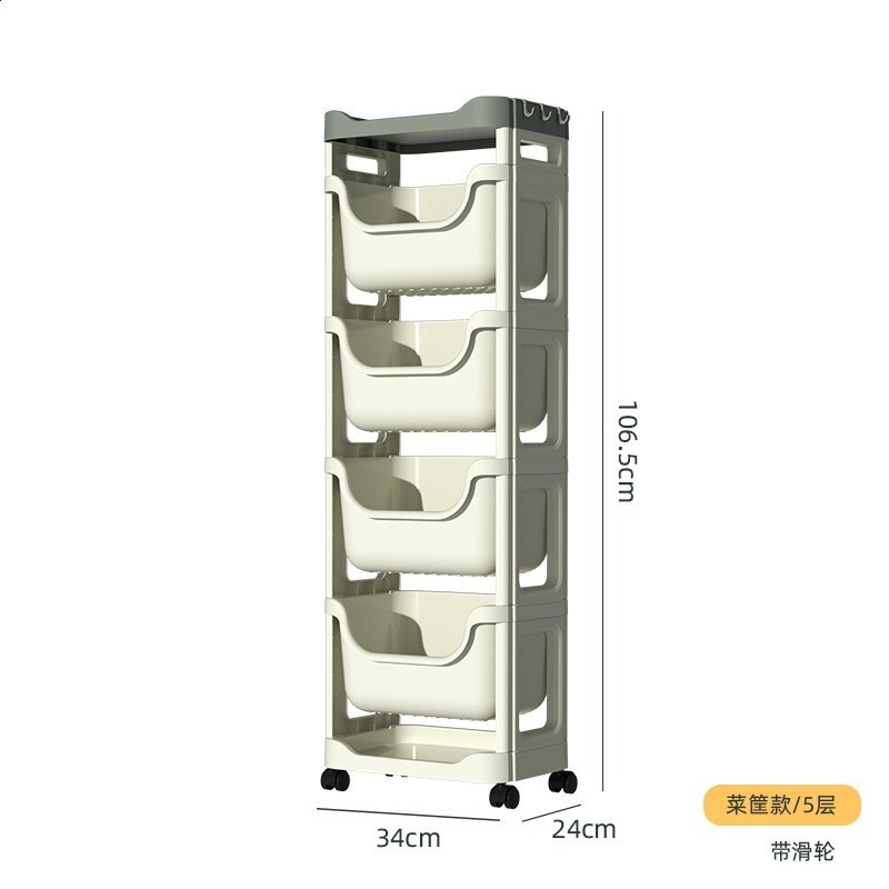 34CM寬【奶油咖】5層