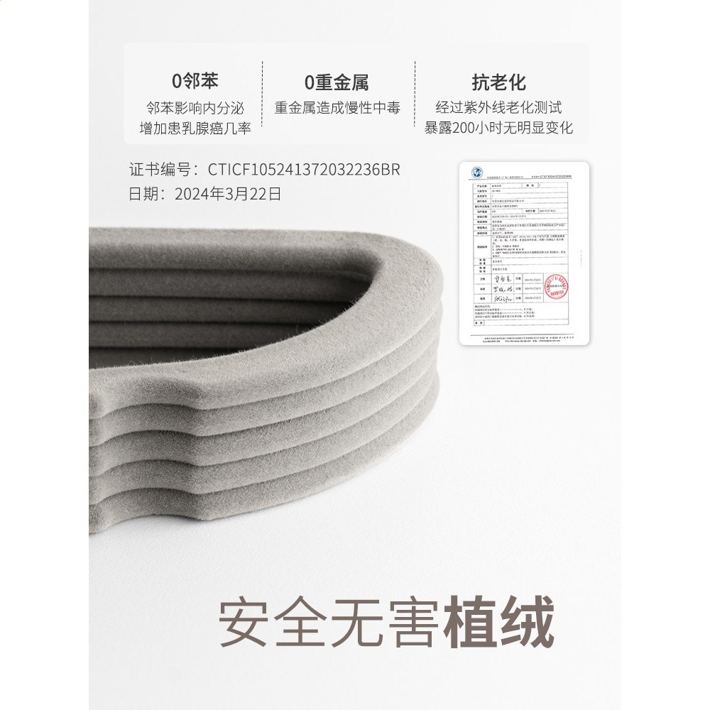 懶角落植絨衣架家用掛衣晾衣架衣掛衣撐無痕防肩角防滑整理師專用-細節圖3
