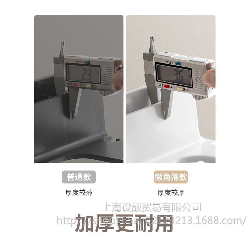 懶角落電吹風機支架置物架免打孔風筒壁掛架子戴森收納浴室放置-細節圖2