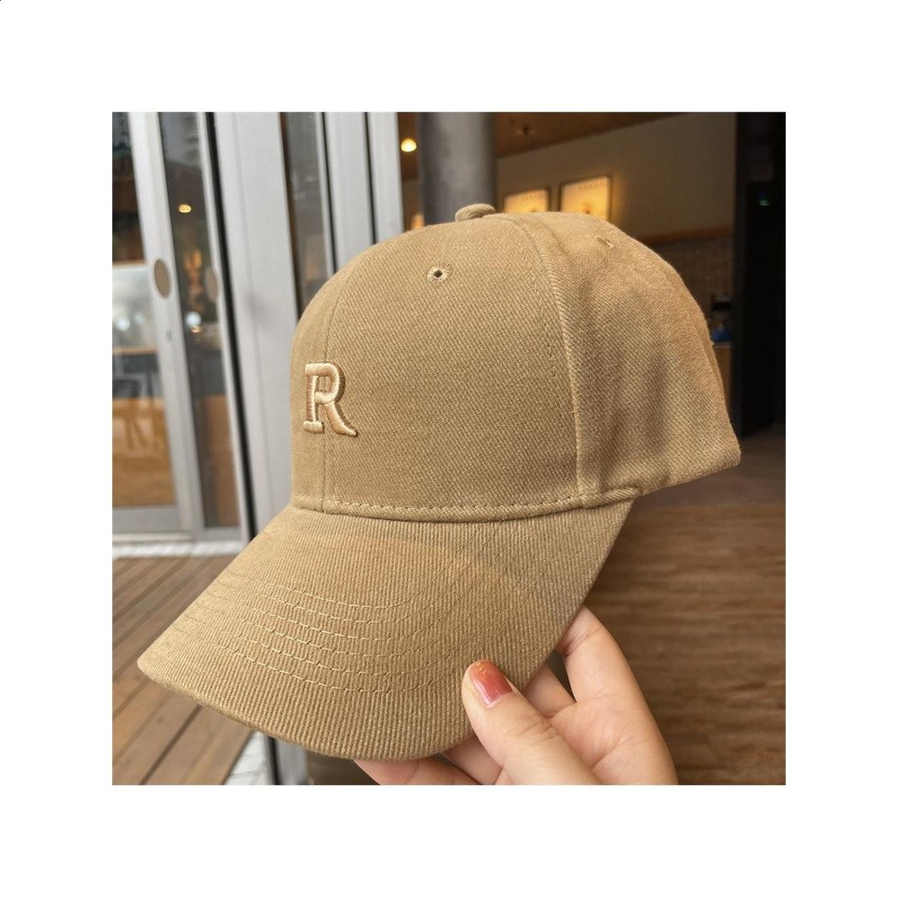 棒球帽男高頂硬頂女時尚鴨舌帽字母刺繡遮陽帽ins簡約百搭顯臉小-細節圖4