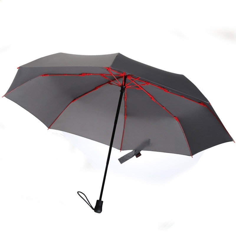 灰色8骨折疊傘(純雨傘) 直徑105cm