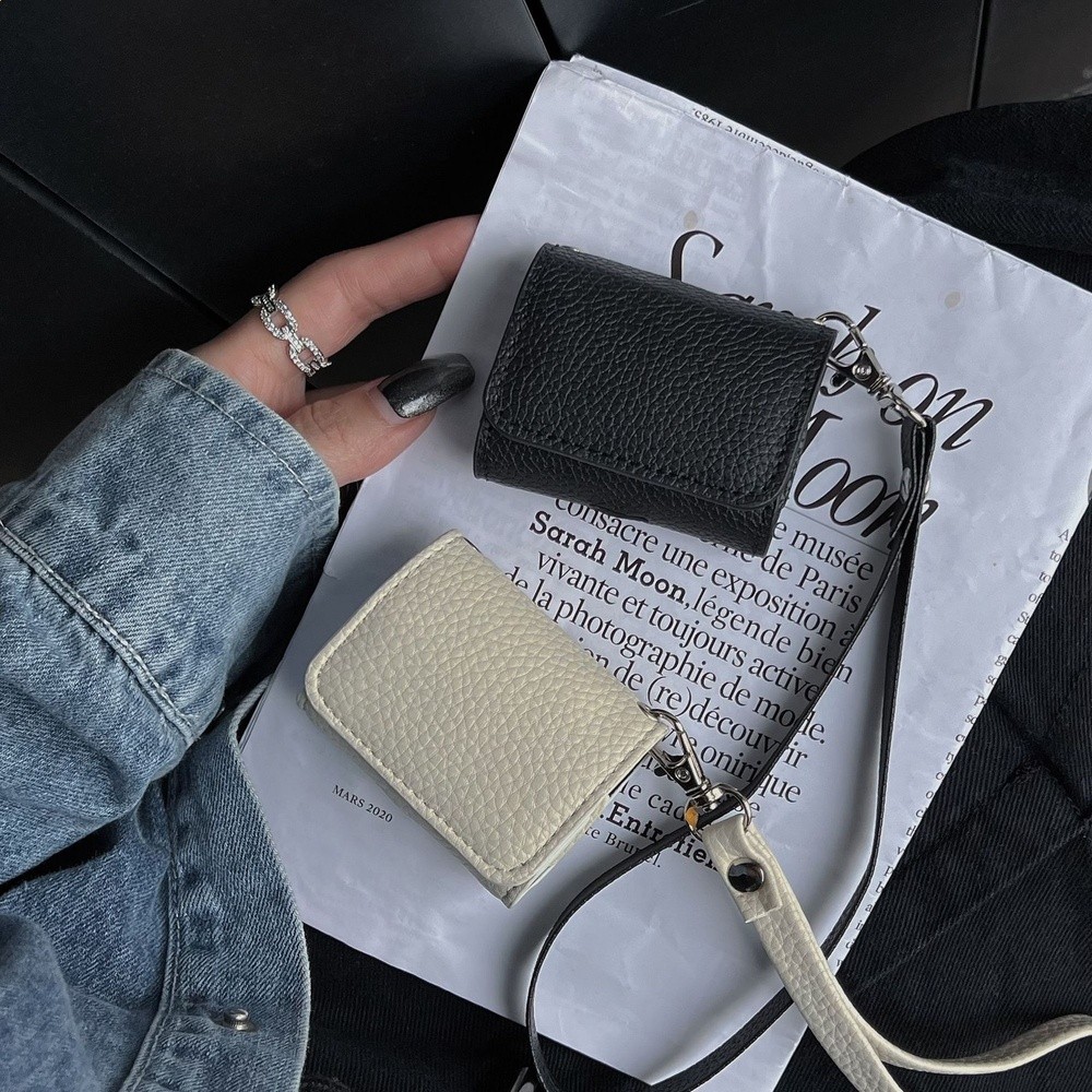 適用iphoneairpods耳機套無線藍牙翻蓋手提3代保護套airpodpro2女-細節圖2