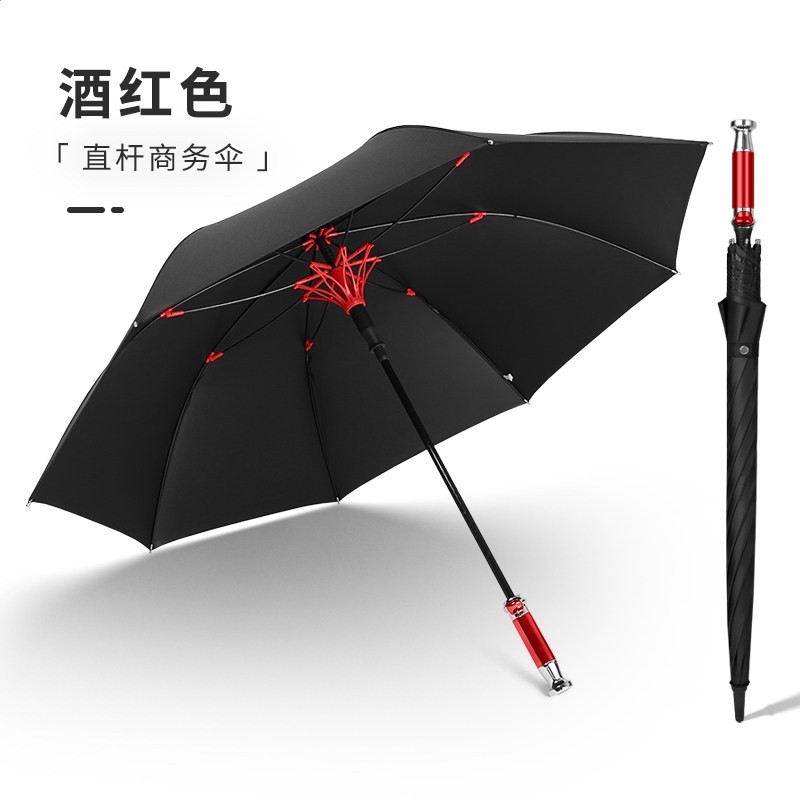 紅色蓮花骨高階27寸高爾夫傘
