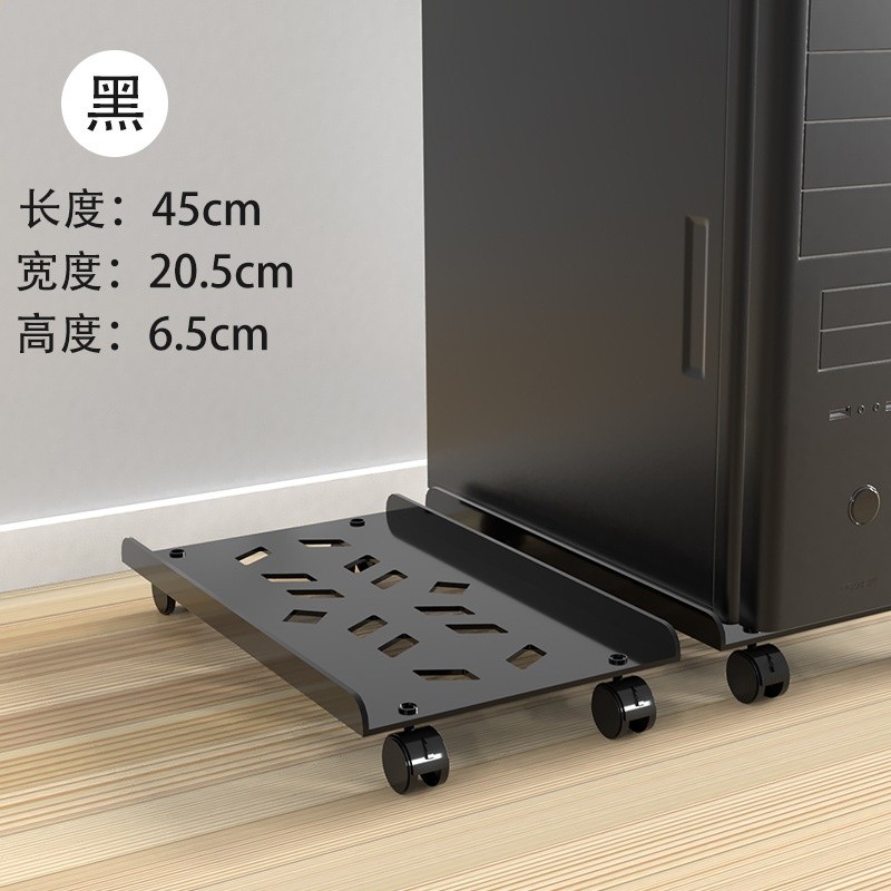 黑色經典款/加厚1.2MM冷軋鋼【萬向輪帶剎】
