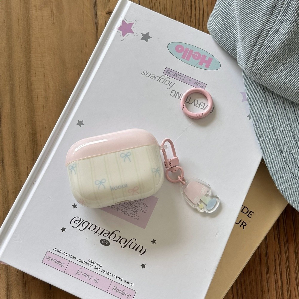 ins韓系可愛格紋適用airpodspro2保護套新3代創意豹紋耳機套1/2代-規格圖5