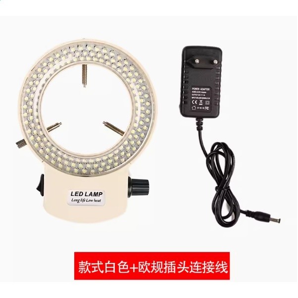 56顆燈珠顯微鏡LED環形光源內徑63MM可調節光源 體視顯微鏡補光燈-規格圖5