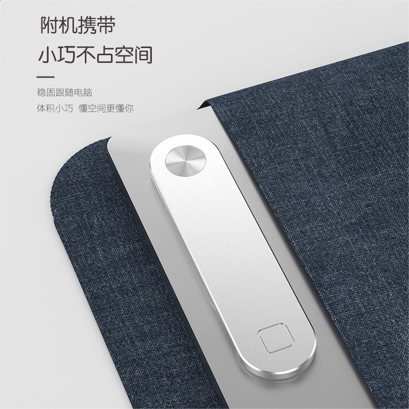 金屬便攜筆記本拓展支架電腦手機同屏支架顯示屏側屏擴充套件手機支架-細節圖3