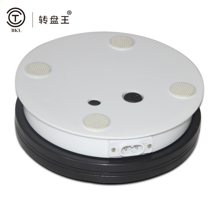 15cm電動自動轉盤影片拍攝360度旋轉展示臺靜物拍攝臺攝影臺-細節圖3