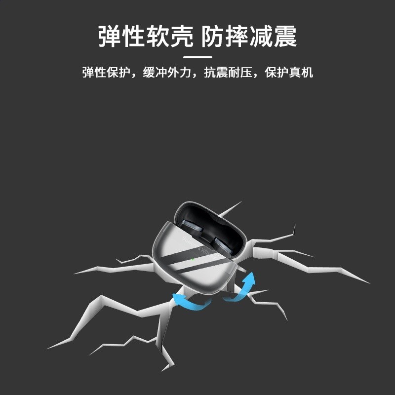 適用BOWERS &WILKINS寶華韋健Pi8耳機套透明B&W寶華韋健Pi6保護殼-細節圖5