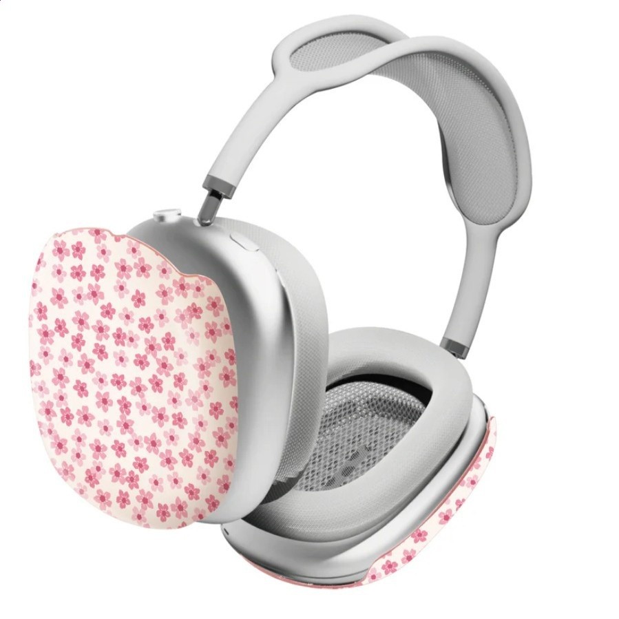 時尚碎花頭戴式耳機殼 適用蘋果AirPods Max /Max 2 光面菲林保護-細節圖4