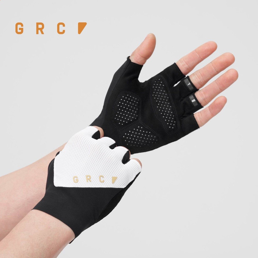 GRC夏秋GOLD LABEL山地公路車腳踏車單車用減震半指騎行手套男女-規格圖5