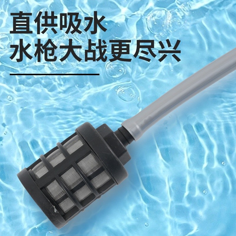 新款水槍戶外漂流水槍兒童玩具抽拉式水槍夏季打水仗便攜水槍批發-細節圖2