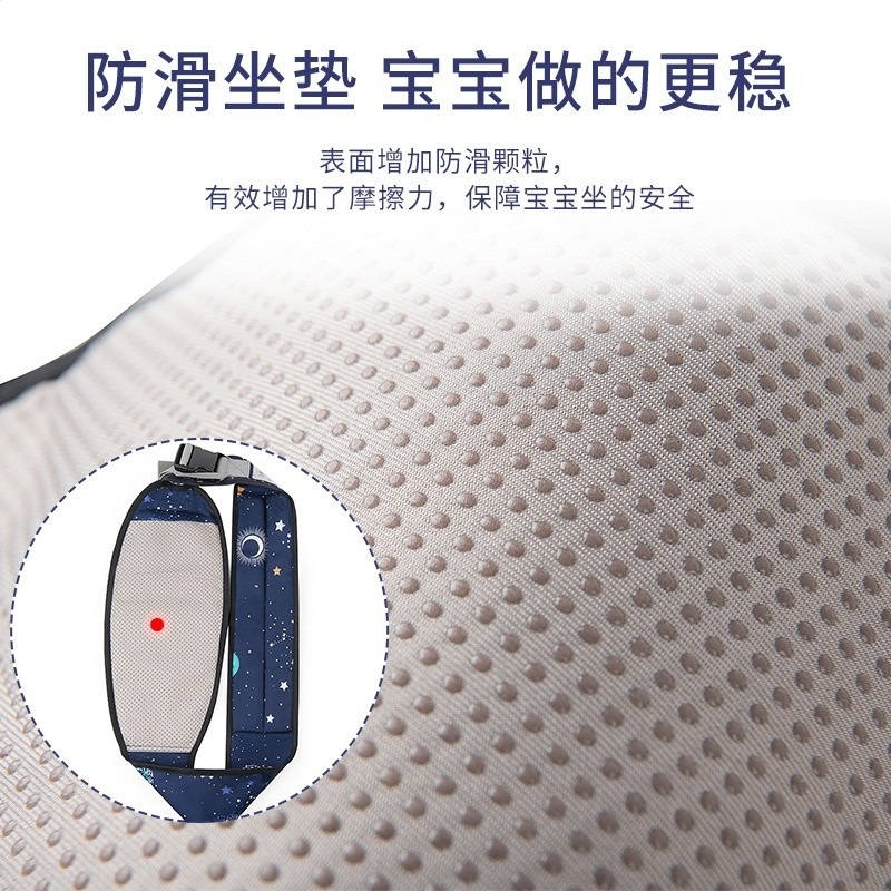 前抱式簡易嬰兒揹帶寶媽戶外便攜腰凳寶寶揹帶多功能母嬰用品批發-細節圖3