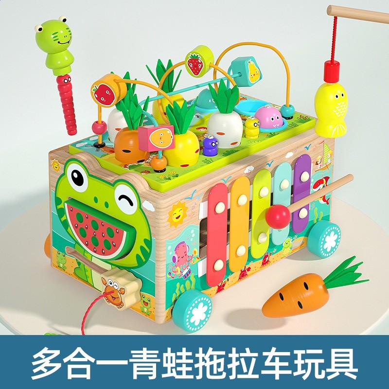 青蛙拖拉車（新品-青蛙拖拉車（JHTOY-731）