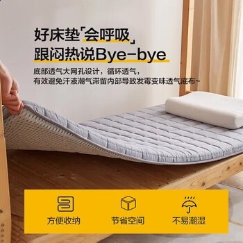 床墊宿舍單人床褥子A類學生0.9米床上下鋪學校寢室摺疊保護墊-細節圖3