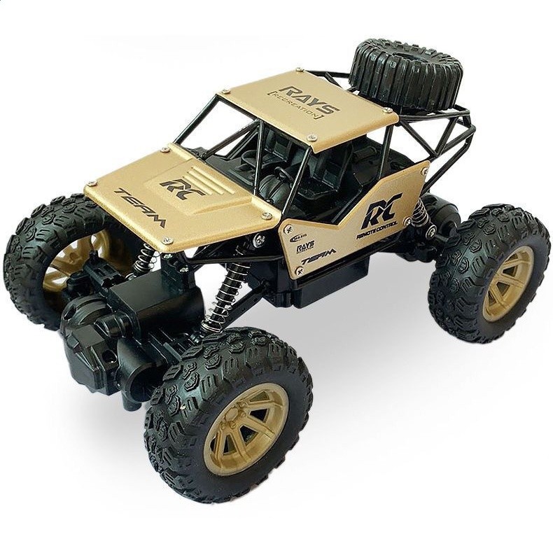 跨境1:18合金攀爬遙控車玩具模型兒童遙控越野車大腳怪四通攀巖車-規格圖5