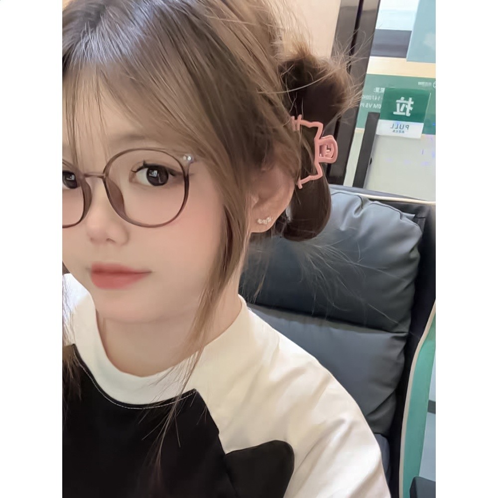 純銀莫桑石耳釘女微笑排鑽模擬鑽養耳洞高階感精緻百搭新款潮耳飾-細節圖5
