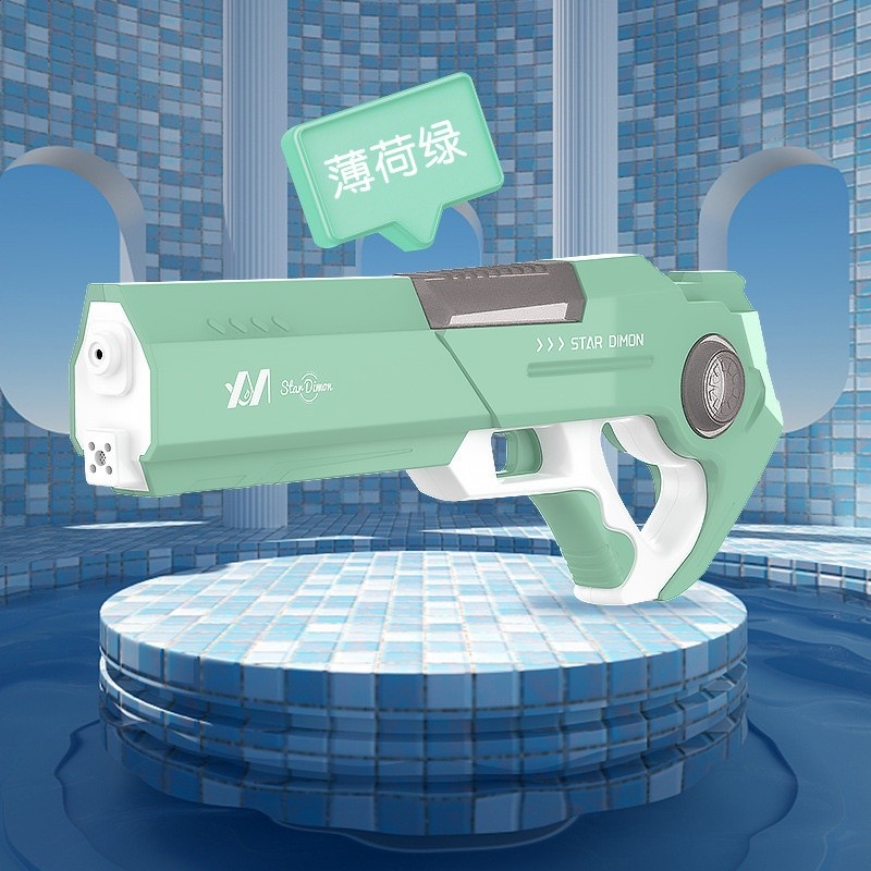跨境全自動連發水槍加大容量呲夏日戶外戲水玩具親子互動噴水-規格圖5