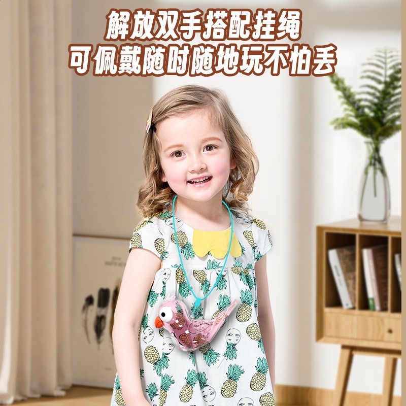 抖音同款兒童口哨水鳥學鳥叫幼兒園小禮物益智音樂玩具擺地攤批發-細節圖4