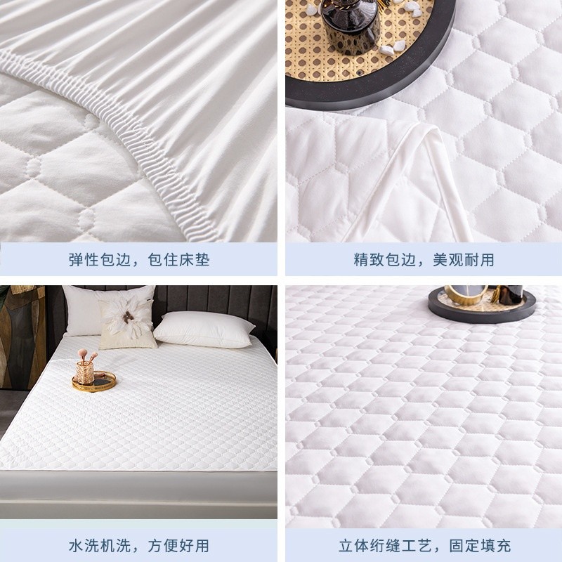 多喜愛美眠康居家學生宿舍磨毛床墊保護墊可水洗單人床床墊罩床笠-細節圖4