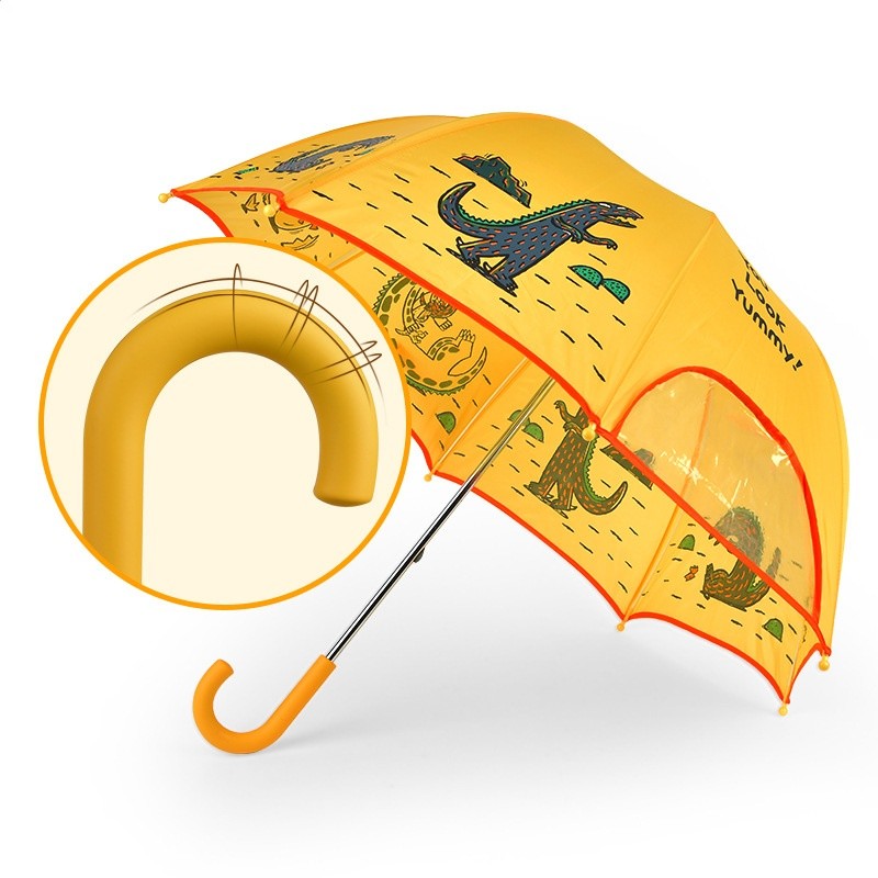mideer彌鹿宮西達也兒童雨傘恐龍系列晴雨兩用傘兒童戶外長柄傘-細節圖4