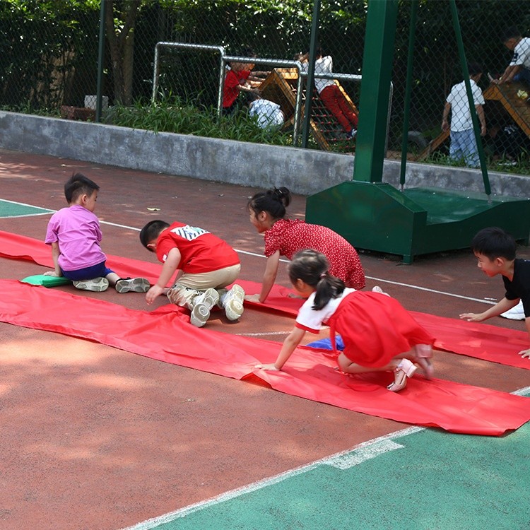 多彩吊橋兒童感統訓練器材玩具幼兒園戶外趣味運動會互動遊戲道具-細節圖3