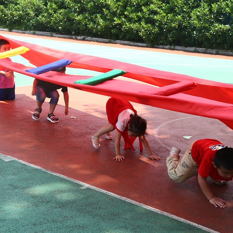 多彩吊橋兒童感統訓練器材玩具幼兒園戶外趣味運動會互動遊戲道具-細節圖4