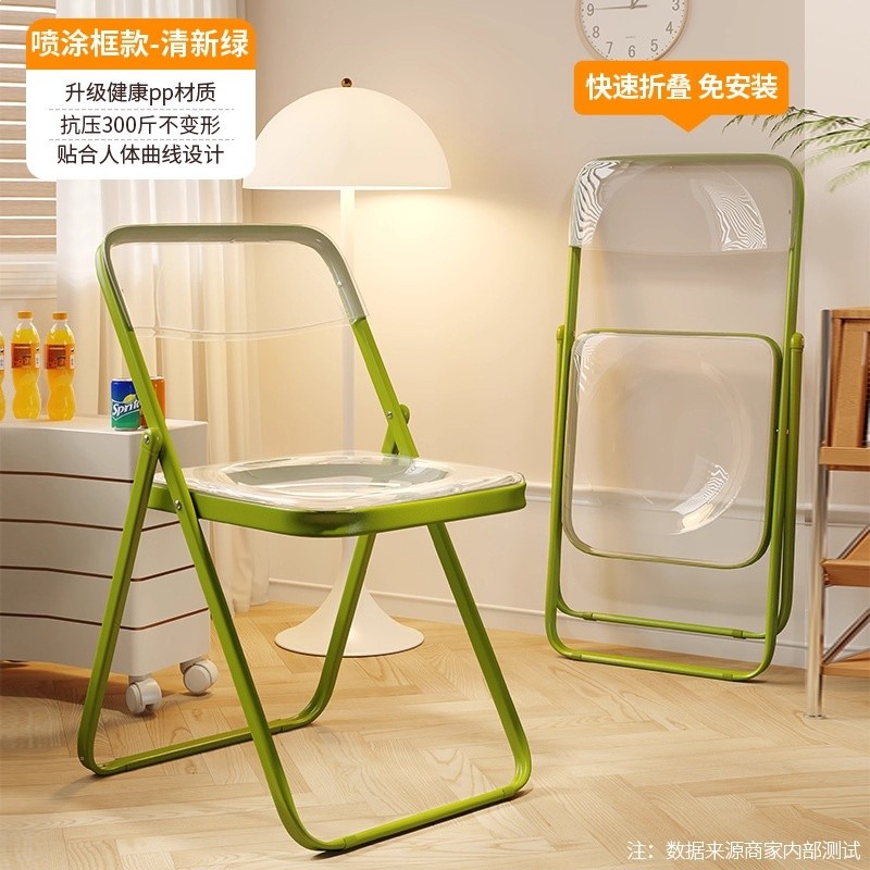 摺疊椅宿舍學生寢室學習椅子家用餐椅簡易便攜凳子靠背電腦辦公椅-規格圖5
