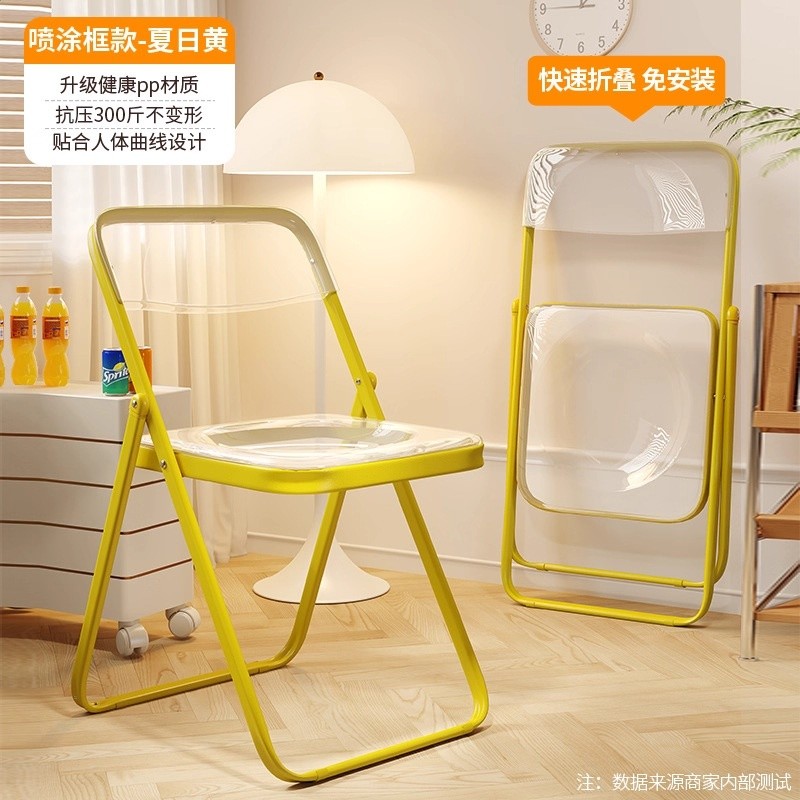摺疊椅宿舍學生寢室學習椅子家用餐椅簡易便攜凳子靠背電腦辦公椅-規格圖5